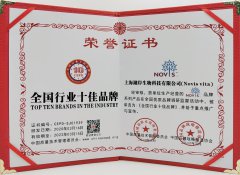 热烈庆祝NOVIS vita被授予多项殊荣
